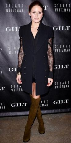 Olivia Palermo ใน Stuart Weitzman