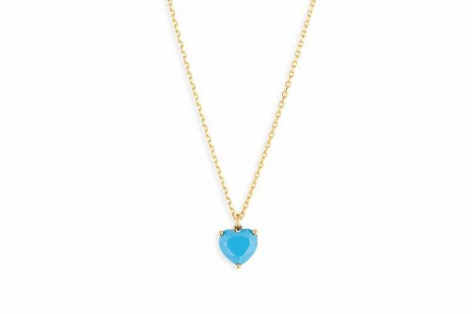 KATE SPADE колье с подвеской my love may heart