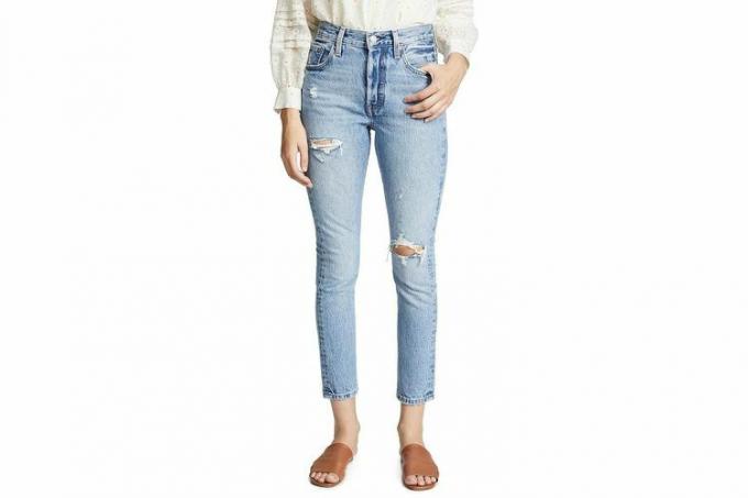 Женские джинсы скинни Amazon Levi's Premium 501