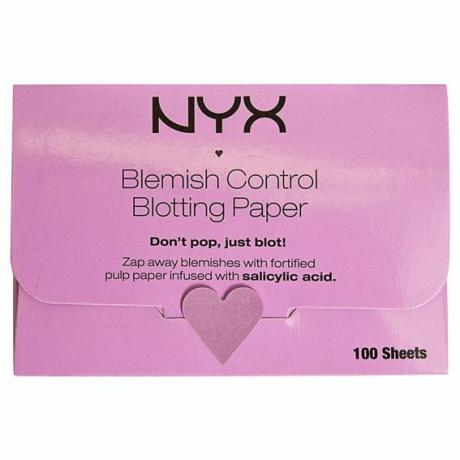 Carta assorbente NYX Blemish Control