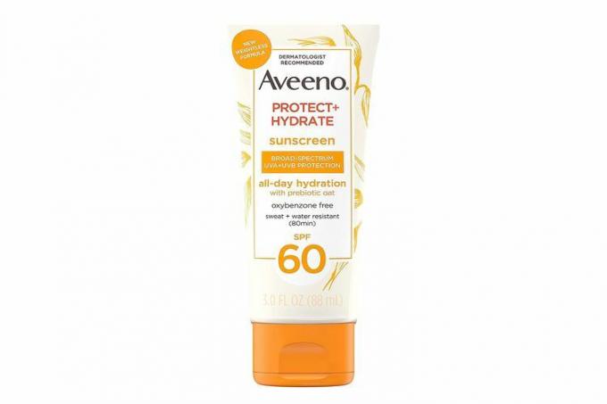 Amazon Prime Day Aveeno Protect + Hydrate Moisturizing Body Sunscreen Lotion
