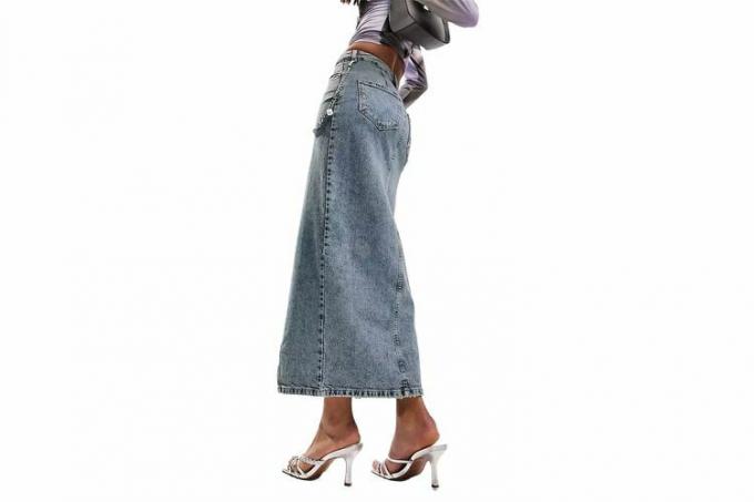 Denim Midi-hame