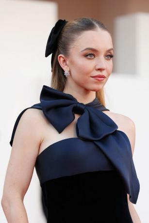 Sydney Sweeney la Festivalul de Film de la Veneția din 2022 