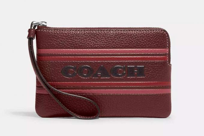 Coach Outlet Muñequera Con Cremallera En Las Esquinas