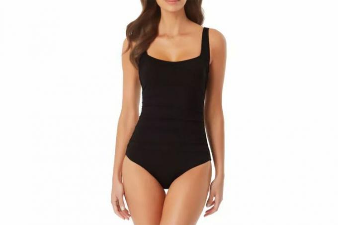 Target Anne Cole Ženski jednodijelni kupaći kostim s rubovima četvrtastog izreza