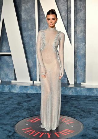 Emily Ratajkowski 2023 Oscars 'Vanity Fair'-fest