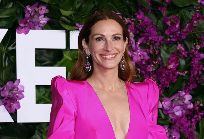 Julia Roberts bij de Kaartje aan Paradijspremière 