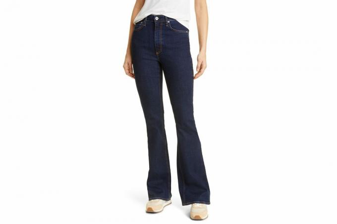 Расклешенные джинсы Nordstrom Casey в стиле rag &bone с высокой посадкой