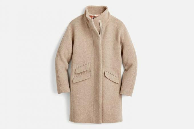 Пальто J.Crew Cocoon з італійської суміші вовни для стадіону