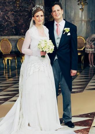Svatební fotografie celebrit - princezna Sophie z Isenburgu a princ Georg Friedrich Ferdinand Pruský