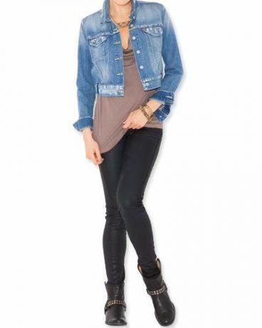 Pamela Love halskæde - Levi's jakke - Market skjorte - Lia Sophia armbånd - Bing Bang Jewelry - G-Star jeans - Frye støvler