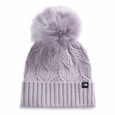 Damska czapka beanie Oh z mega futrzanym pomponem THE NORTH FACE