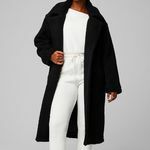 Fabletics Teddy Long Coat i Svart