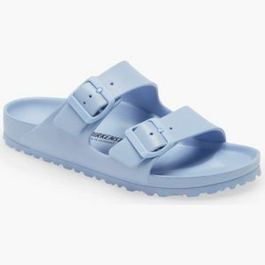 Birkenstock Essentials Arizona Slide Sandale imperméable en bleu poussiéreux
