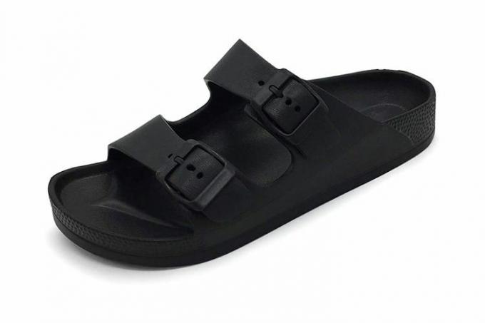 Dámské ploché sandály FUNKYMONKEY Comfort s dvojitou přezkou, nastavitelné EVA