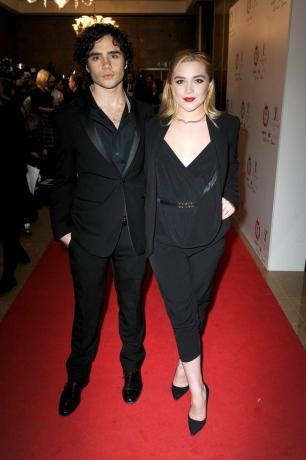 Florence Pugh i Toby Sebastian - filmske nagrade The London Critics' Circle