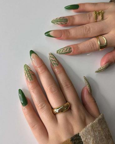 Svetr Počasí Zimní Nails