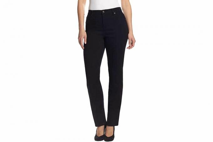 Gloria Vanderbilt נשים Petite Classic Amanda High Rise Tapered Jean