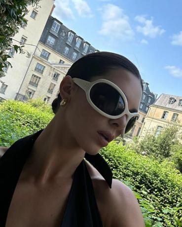 Kendall Jenner Bug Eye Sonnenbrille Paris