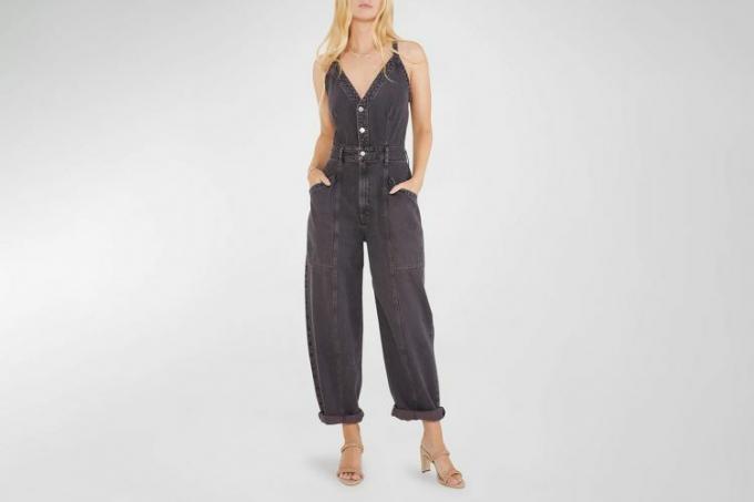 ETICA Milou Denim Jumpsuit med V-ringad