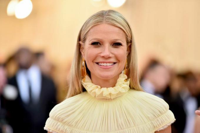 Gwyneth Paltrow ยิ้ม 2019 Met Gala