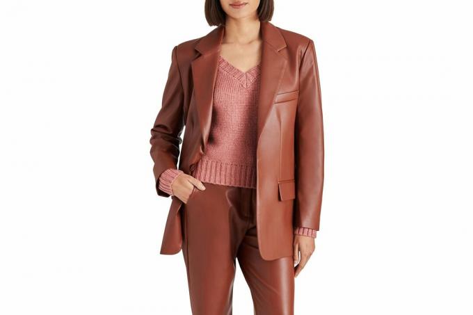 Nordstrom Steve Madden Imaan Faux Leather Blazer