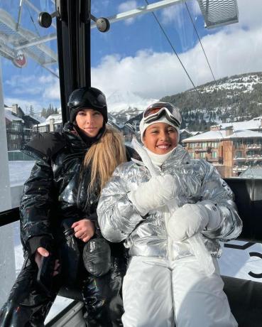 Kim Kardashian y North Slopes