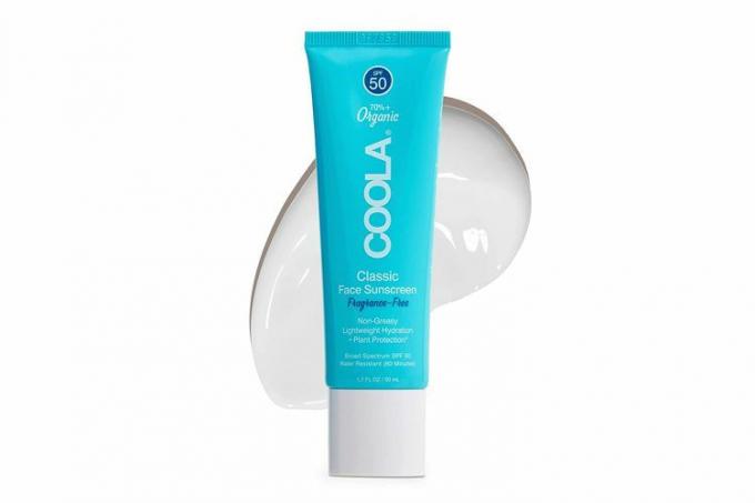 Amazon COOLA Organic Face Sunscreen SPF 50 Солнцезащитный лосьон для лица, дерматолог