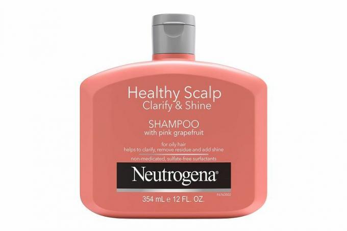 Neutrogena Exfoliační šampon pro mastné vlasy a vlasovou pokožku s růžovým grapefruitem