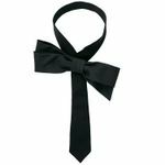 Black Nandanie Grave Evening Bow