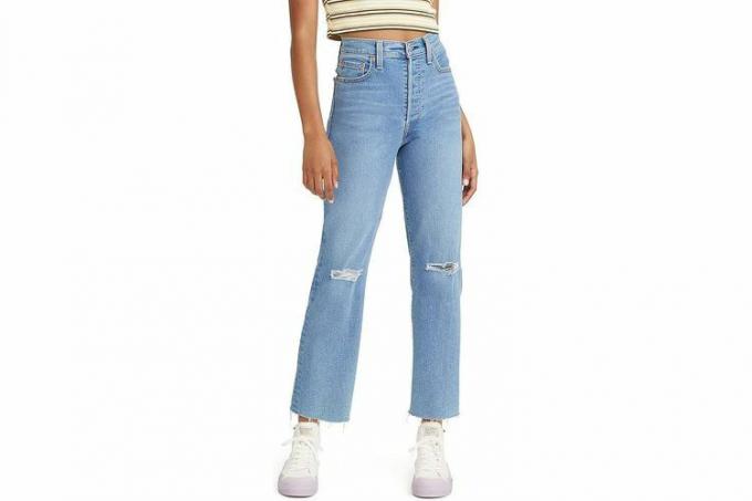 Amazon Levi's Ribcage Straight Ankle Jeans