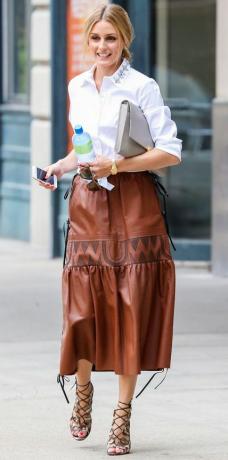 Olivia Palermo in Ann Taylor