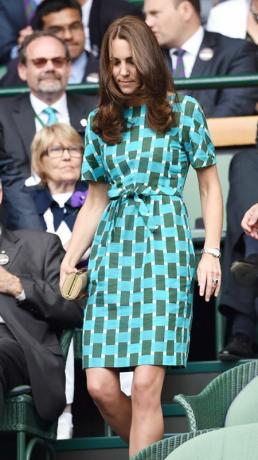 Wimbledonské šaty Kate Middleton