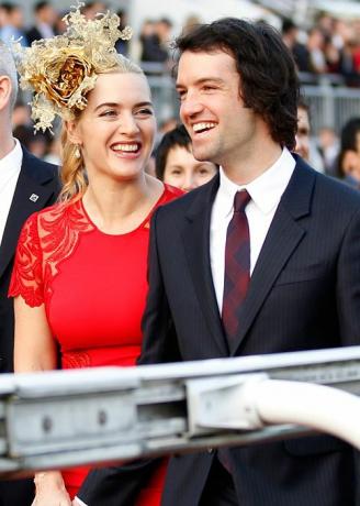 Fotos de casamento de celebridades - Kate Winslet e Ned Rocknroll