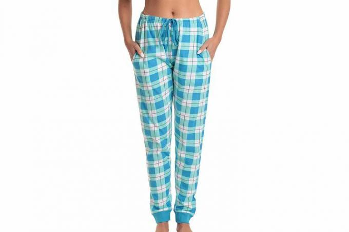 Just Love Pantalon de pyjama à carreaux Buffalo pour femme