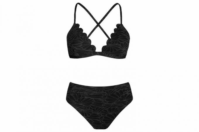 Amazon Prime Day CUPSHE Bikini Set أسود