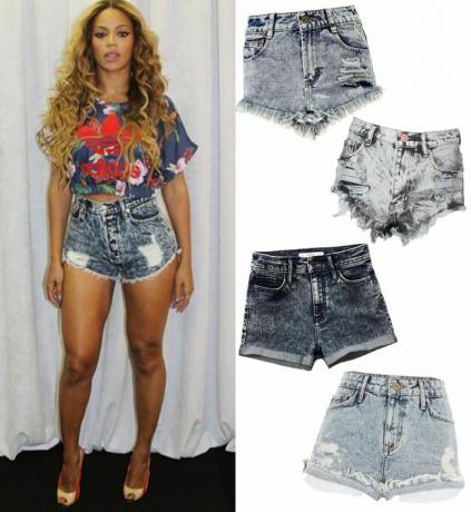 Pantaloni scurți din denim - Beyonce