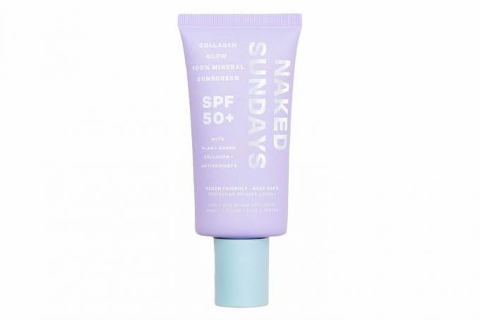 كريم أساس SPF50 + Collagen Glow Mineral Perfecting Priming Lotion (غير نانو الزنك)