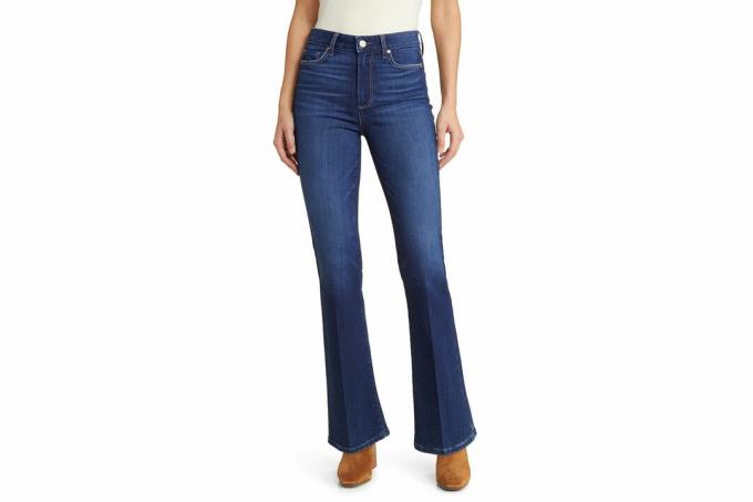 Nordstrom PAIGE Laurel Canyon Kick Flare Jeans med høy midje