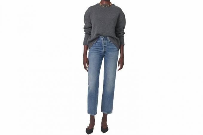 Citoyens de l'humanité Emery Crop Relaxed Straight