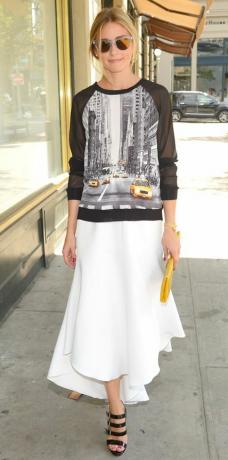 Olivia Palermo en Elie Tahari pour Kohl's DesigNation