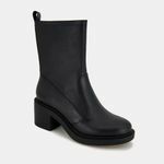 Andre Assous svart Gloria Leather Heeled Bootie