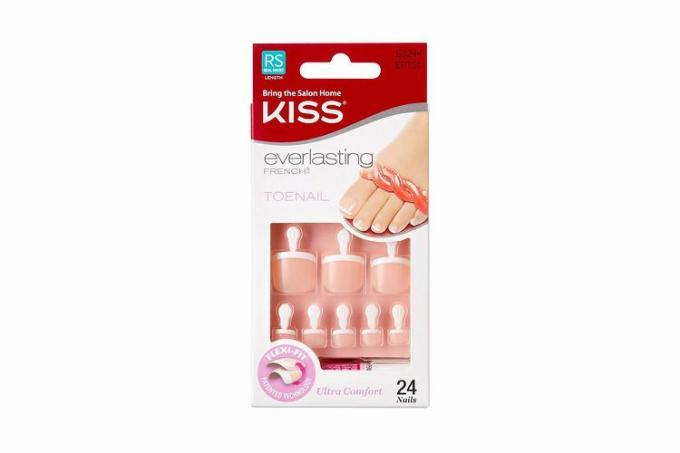 KISS Kit Pedikur Prancis Abadi