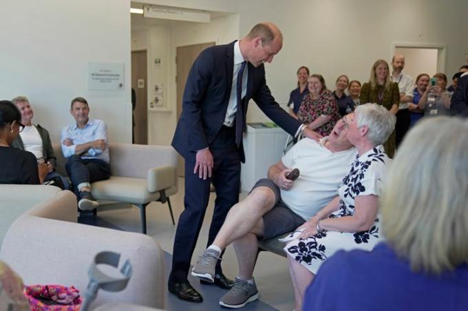 윌리엄 왕자 The Royal Marsden NHS Foundation Trust's Oak Cancer Center