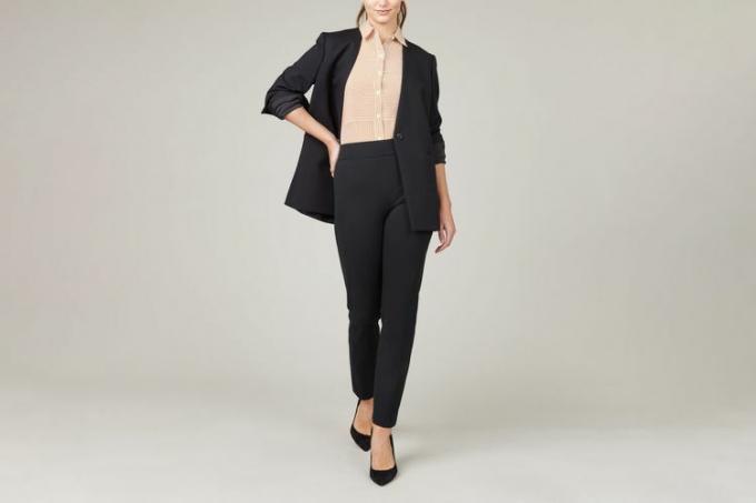 Pantalonul perfect, slim drept