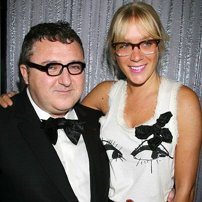 Alber Elbaz, Chloe Sevigny, il primo giorno della settimana della moda