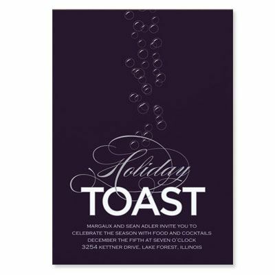 Jessica Tree for Minted Champagne Toast inbjudan