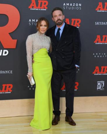 Jennifer Lopez Ben Affleck Air Premiere