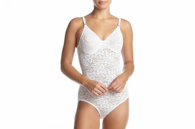 Amazon บาหลีสตรี Lace 'N Smooth Shapewear Body Shaper