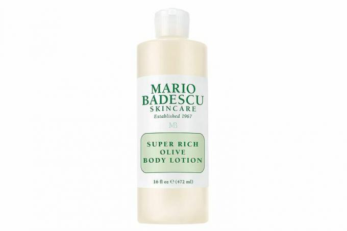 Amazon Mario Badescu Super Rich Olive Body Lotion para piel seca, crema hidratante para el cuidado de la piel no grasosa y cremosa infundida con aceite de oliva